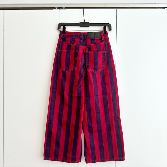 Lazy Oaf Button Up Wide Leg Pants - Picture 9 of 12